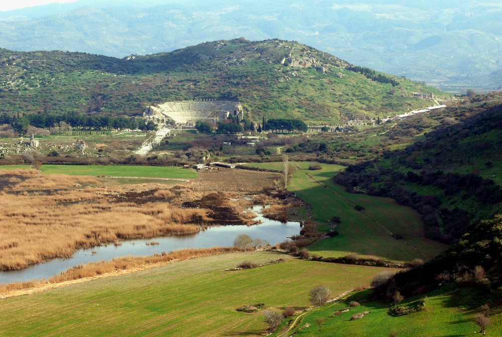 Der trockene Hafen von Ephesus