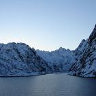 Der Trollfjord im Abendlicht