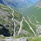 Der Trollstigen in Norwegen