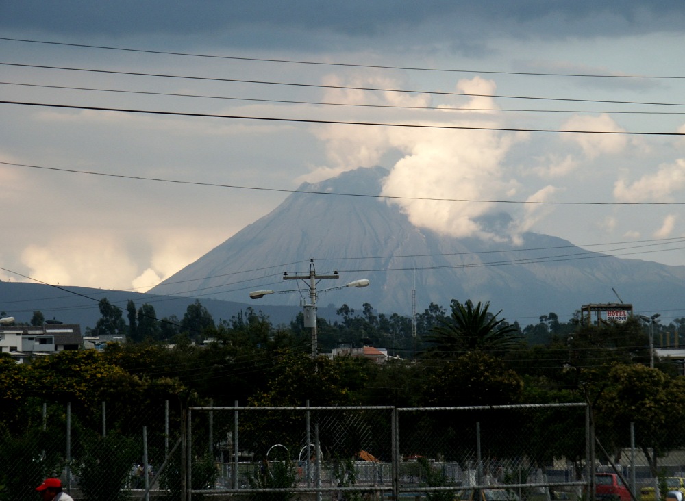 Der Tungurahua im April 2007