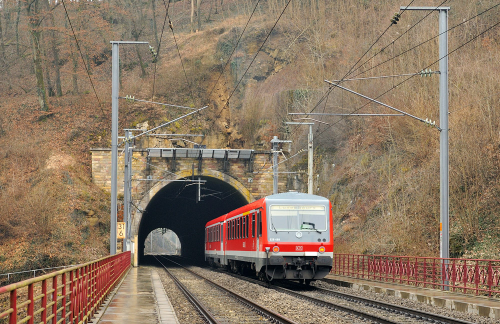 Der Tunnel bei Manternach