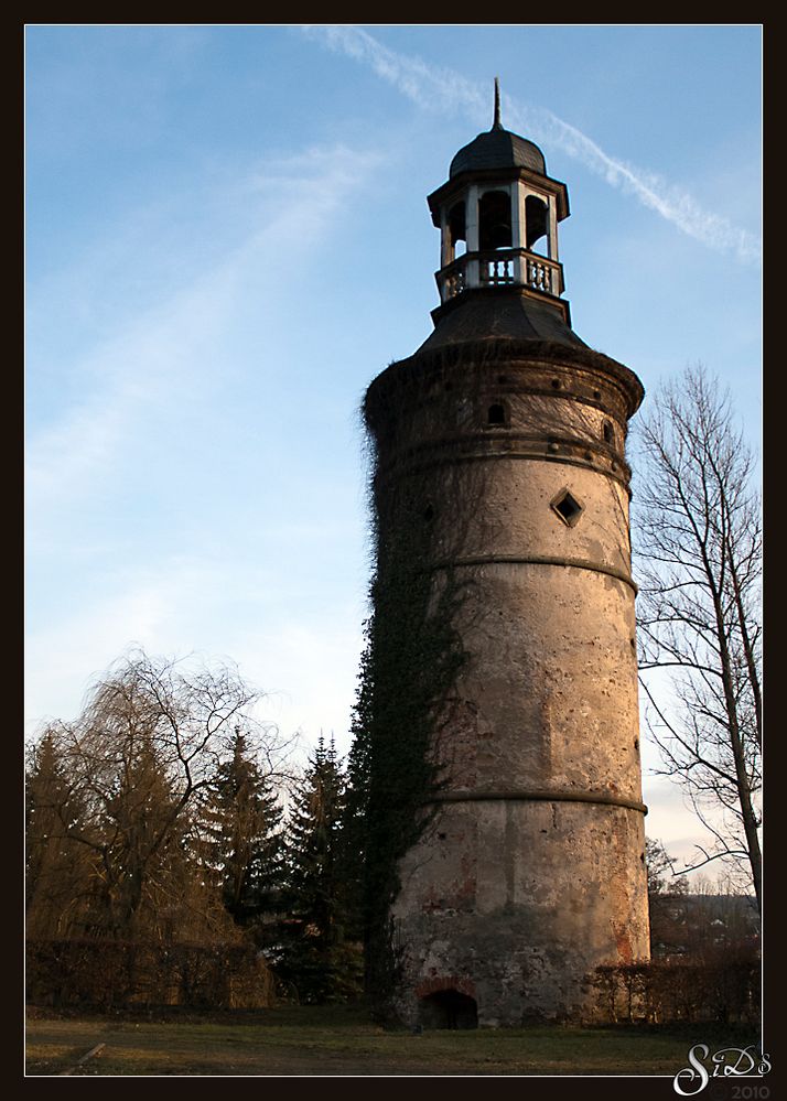 Der Turm bei Schloss Oppurg