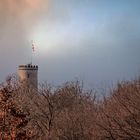 Der Turm der  Sparrenburg in Bielefeld 