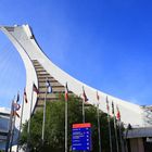 Der Turm des Olympiastadions in Montreal