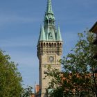 Der Turm des Rathauses der Stadt Braunschweig