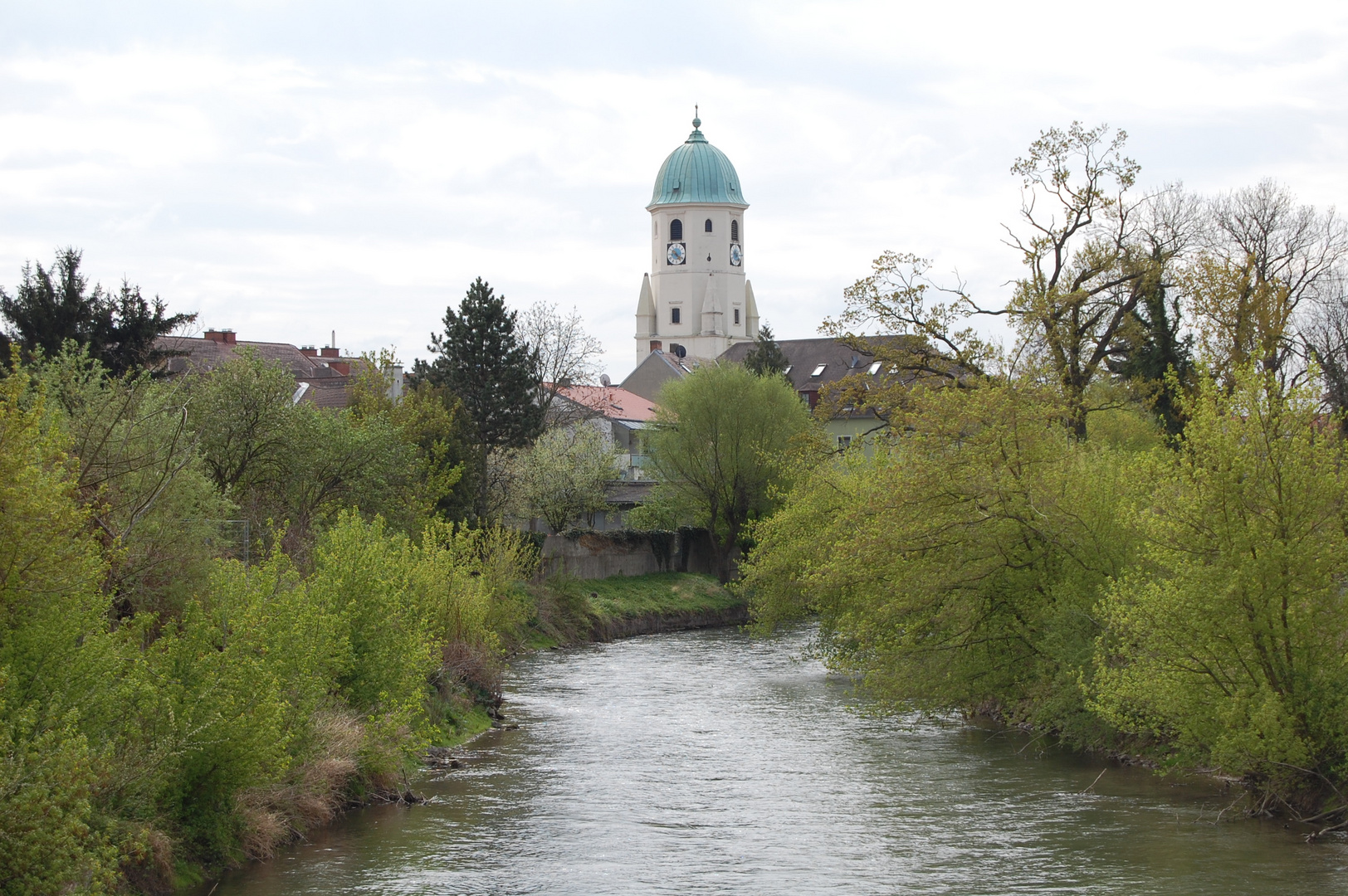 Der Turm im Frühling