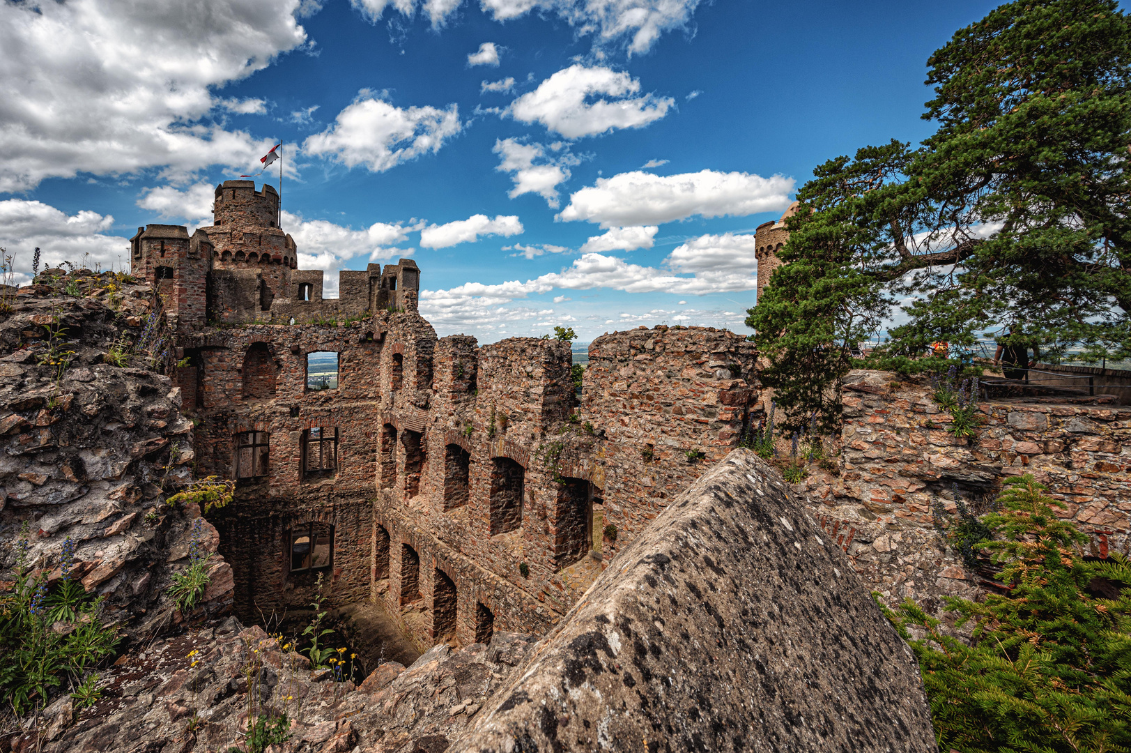 Der Turm - Schloss Auerbach