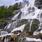 Der Tvindefossen, für mich einer der schönsten Wasserfälle Norwegens.