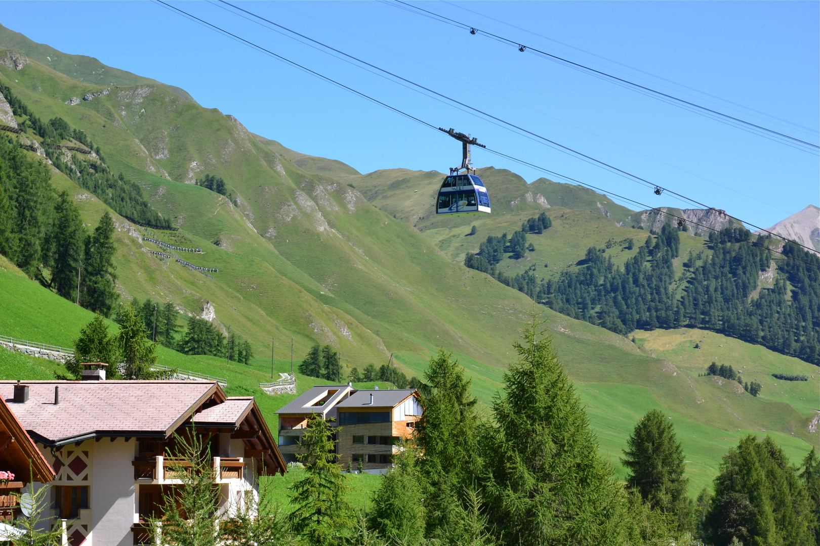 Der Twinliner beim "Abflug"…