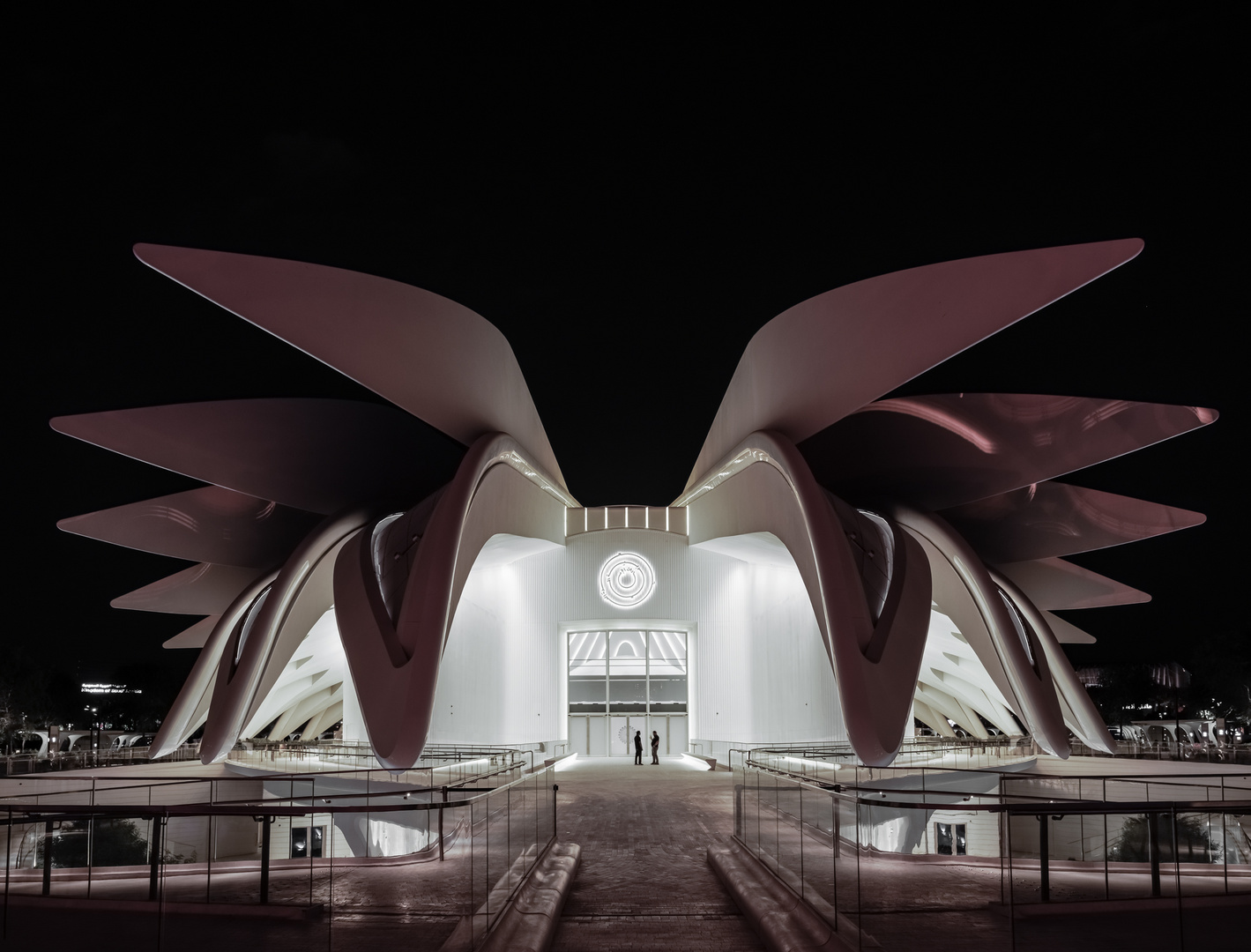 Der UAE-Pavillon auf der EXPO...