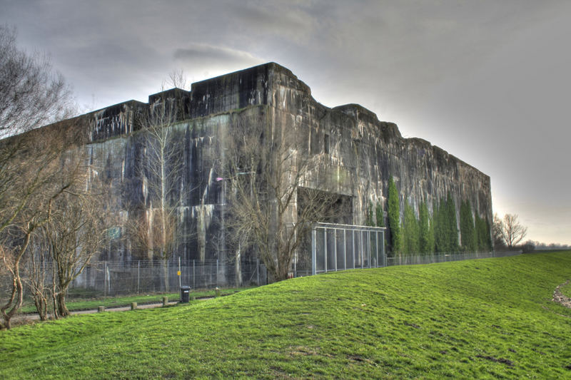 Der Ubootsbunker in Bremen Fage