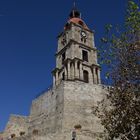 der Uhrenturm in Rhodos Altstadt