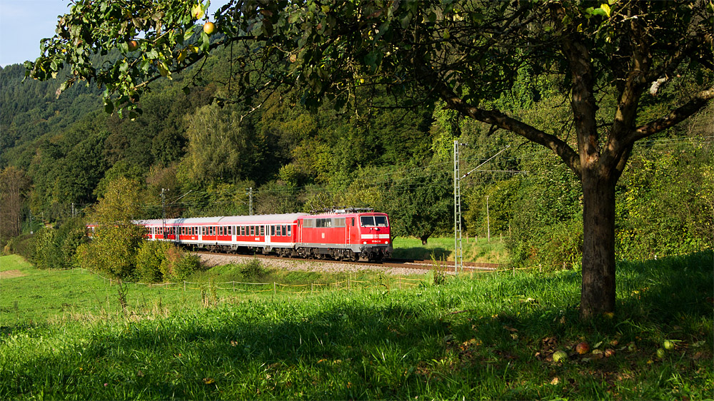 Der "umgeleitete Starzug" im Neckartal