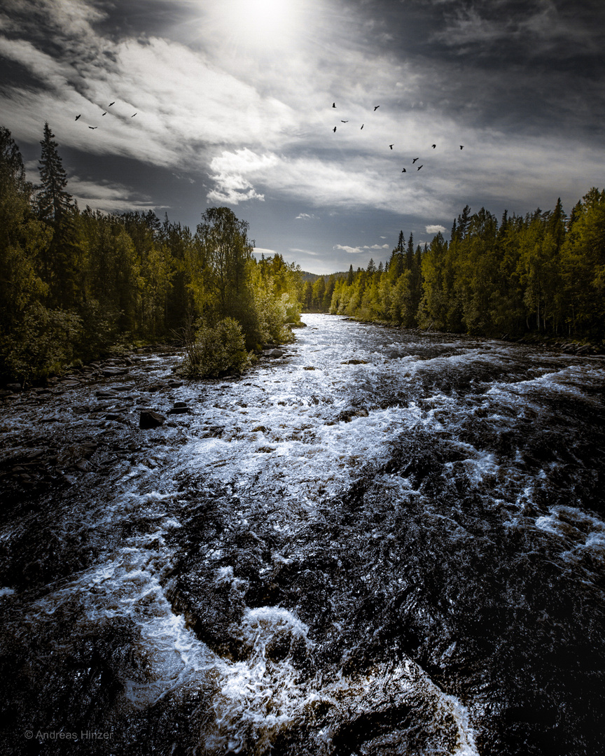 Der unberührte Fluss ...