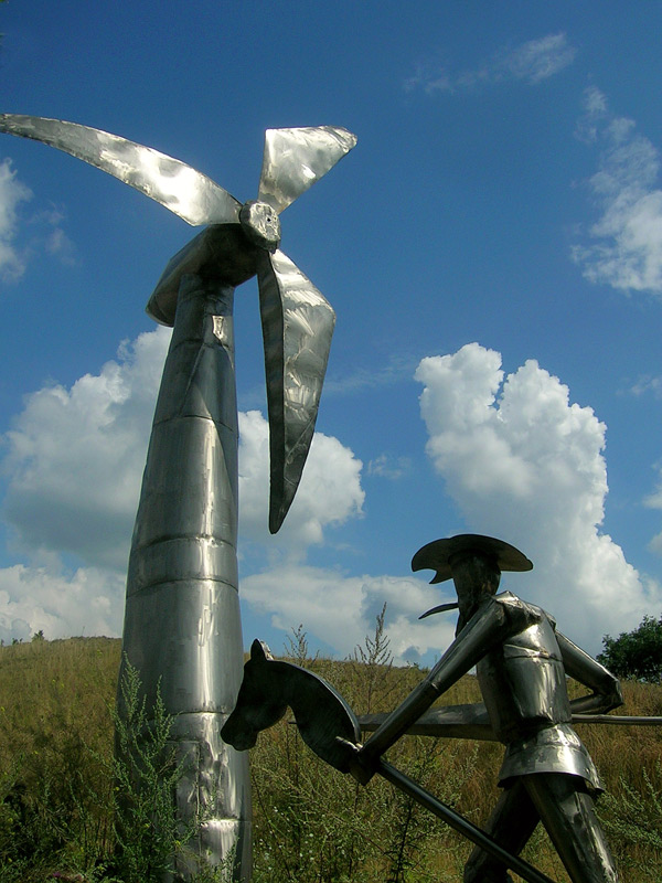 der unendliche Kampf gegen die Windmühlen