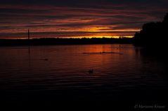 Der Unisee bei Sonnenaufgang 1