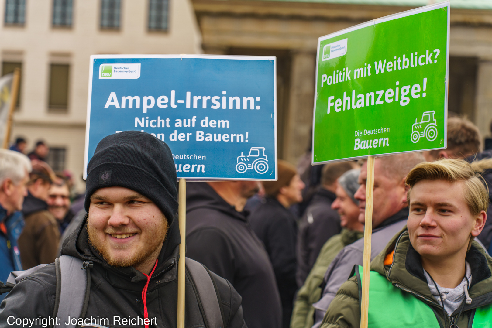 Der Unmut ist deutlich - Bauernaufstand in Berlin