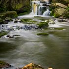 Der untere Bodewasserfall im Harz