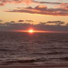 Der Untergang am strand