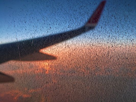 Der untergehenden Sonne hinterher ...