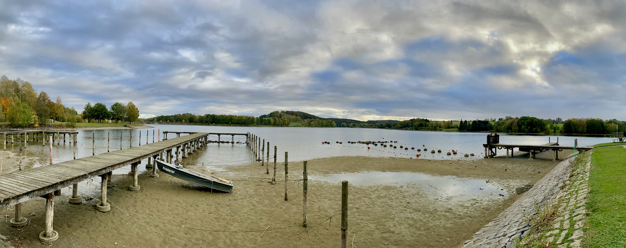 Der Untreusee bei Hof in Bayern 