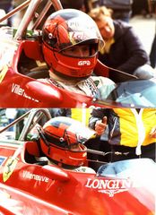 Der UNVERGEßENE Gigant" Gilles Villeneuve-Canada" im "FERRARI" F.1