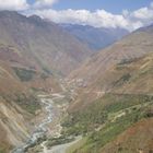 Der Urubambafluß in Perú