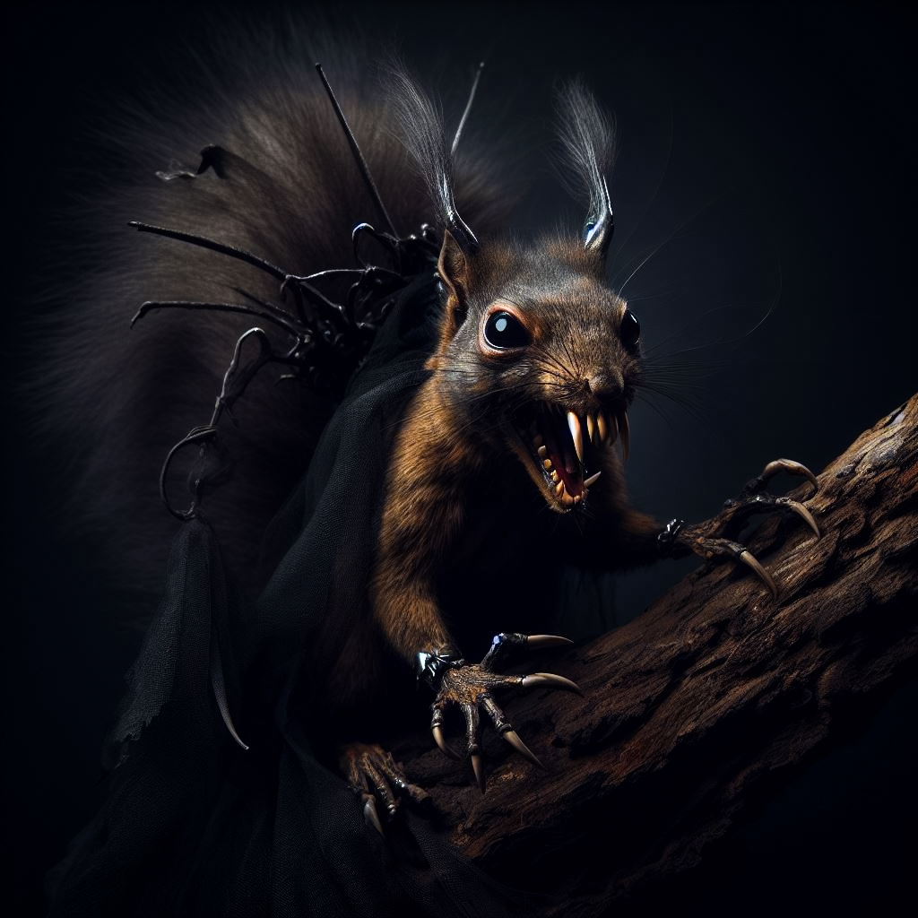Der Vampier-Eichhörnchen