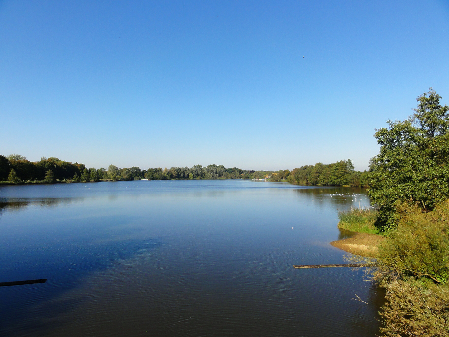 Der Vechtesee in Nordhorn