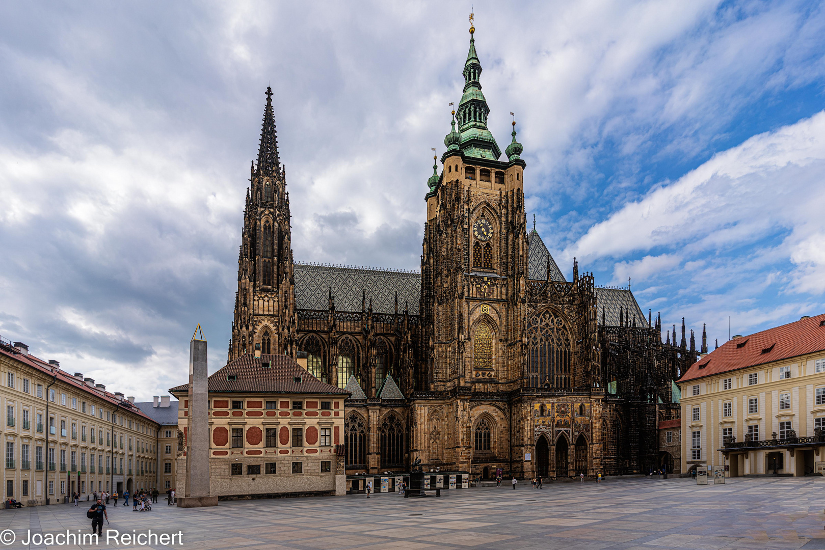 Der Veithsdom auf der Prager Burg