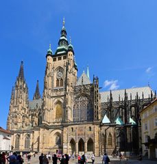 Der " Veits - Dom " in Prag