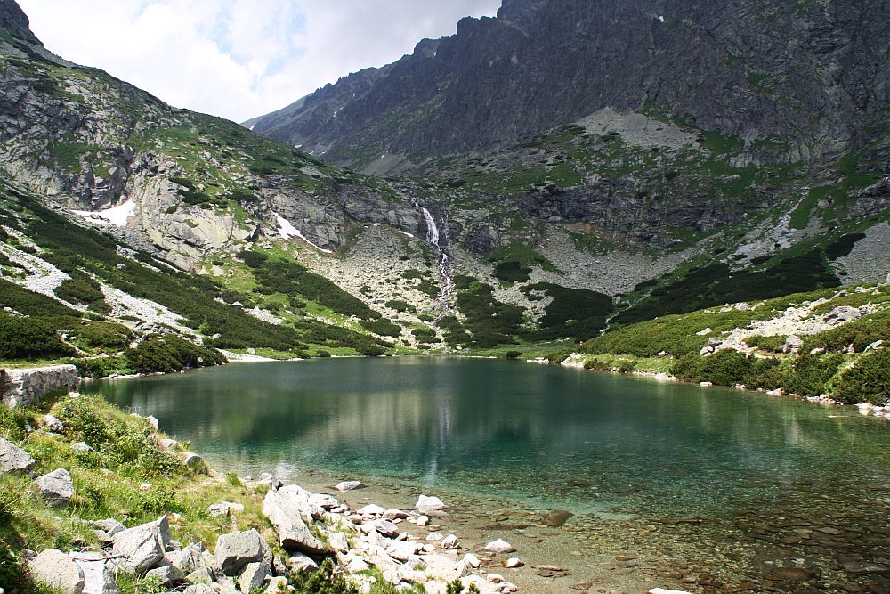 Der Velicke Pleso im Tal Velicka Dolina...