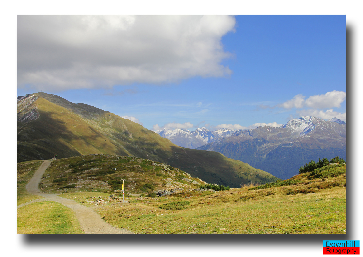 Der Venet mit den Pitztaler Alpen