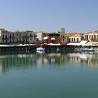 der venezianische Hafen von Rethymnon