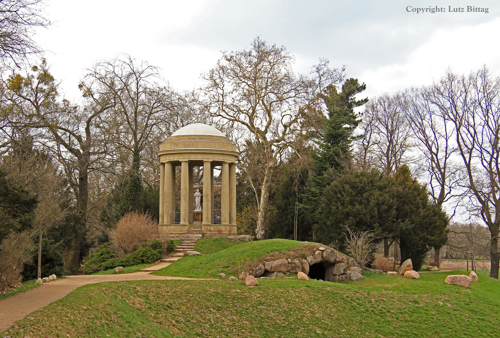 Der Venustempel im Wörlitzer Park