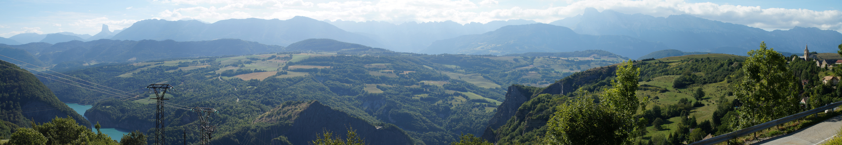 Der Vercors, von Osten gesehen