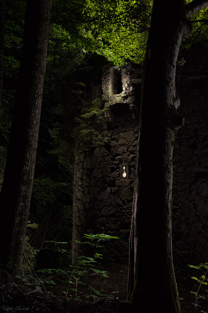 Der vergessene Turm - lightpainting