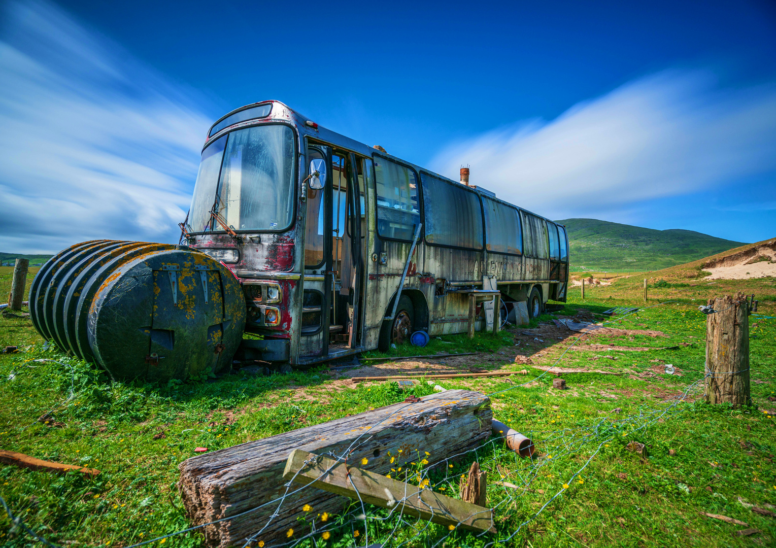 Der verlassene Bus