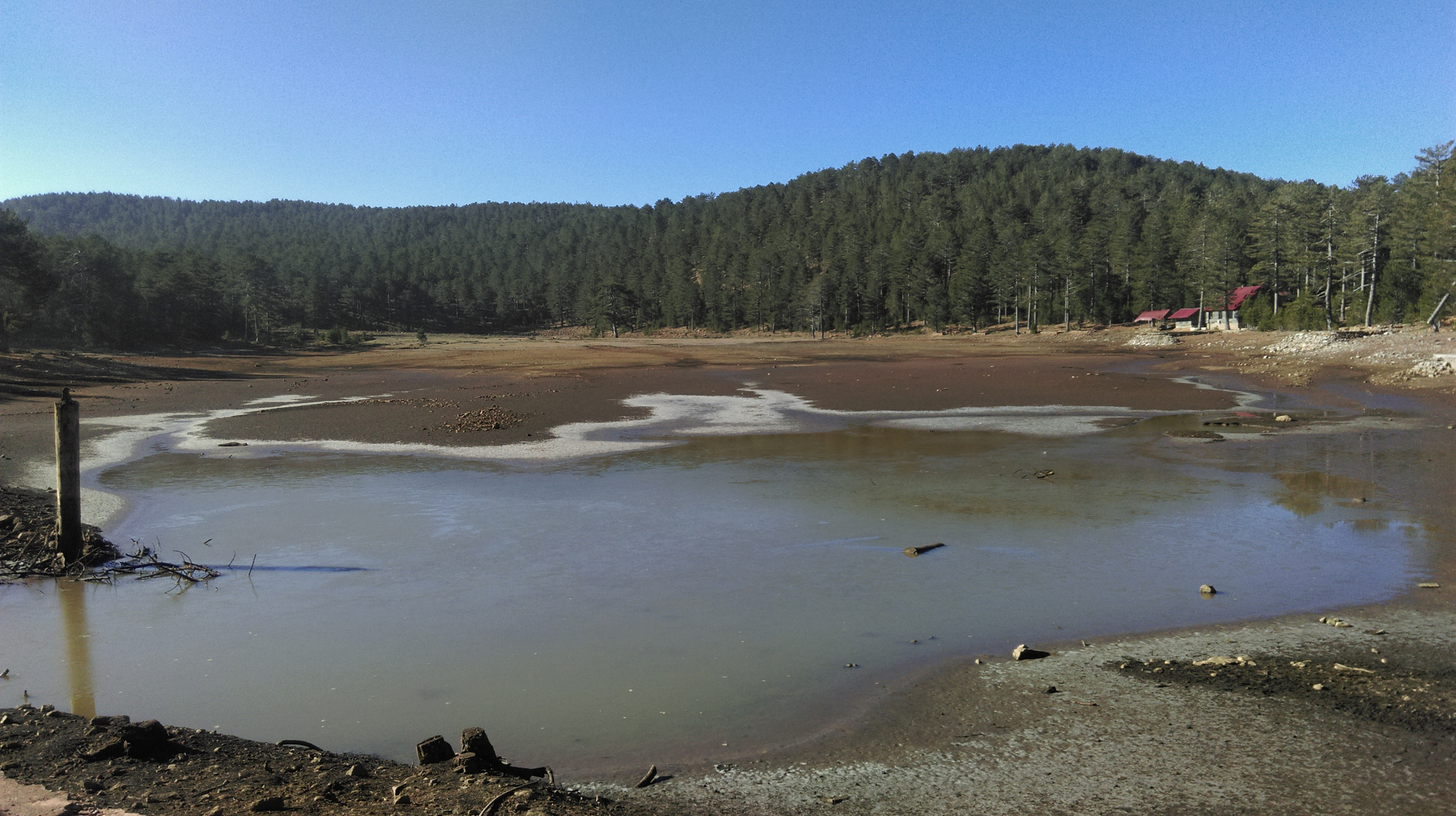 Der verlorene See auf dem Bergen