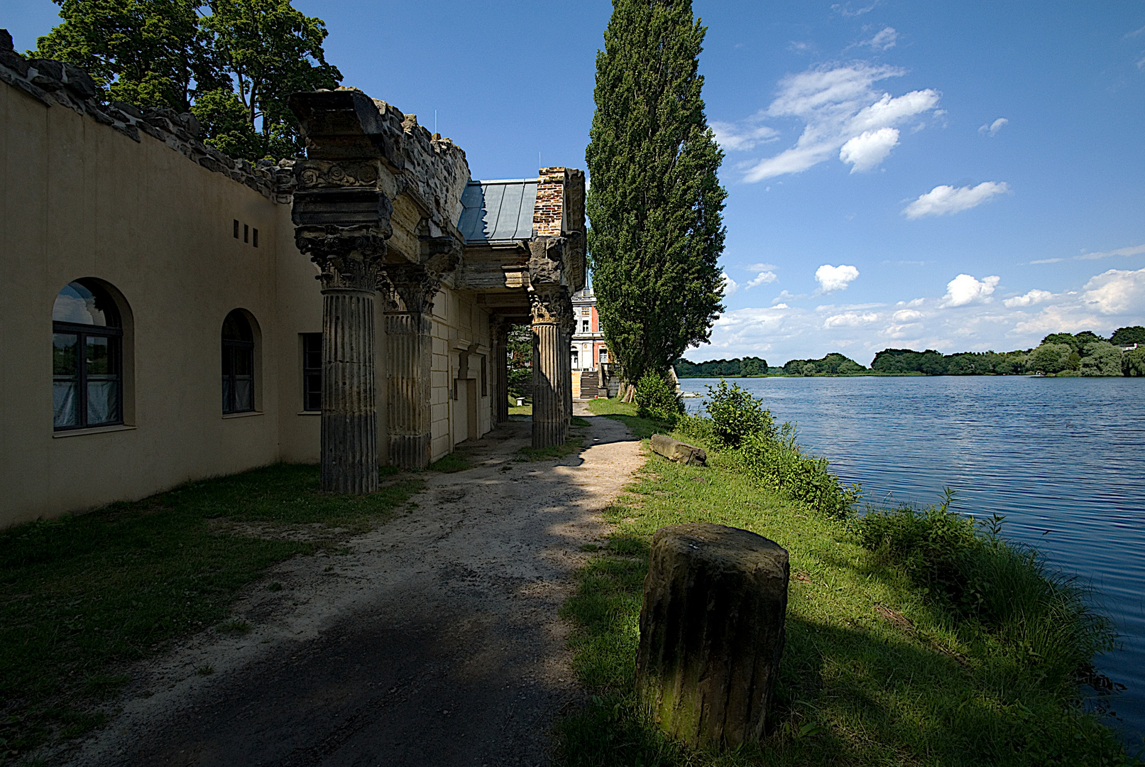 Der versunkene Tempel am Heiligen See, Potsdam