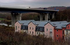 Der Viadukt von Schengen ...