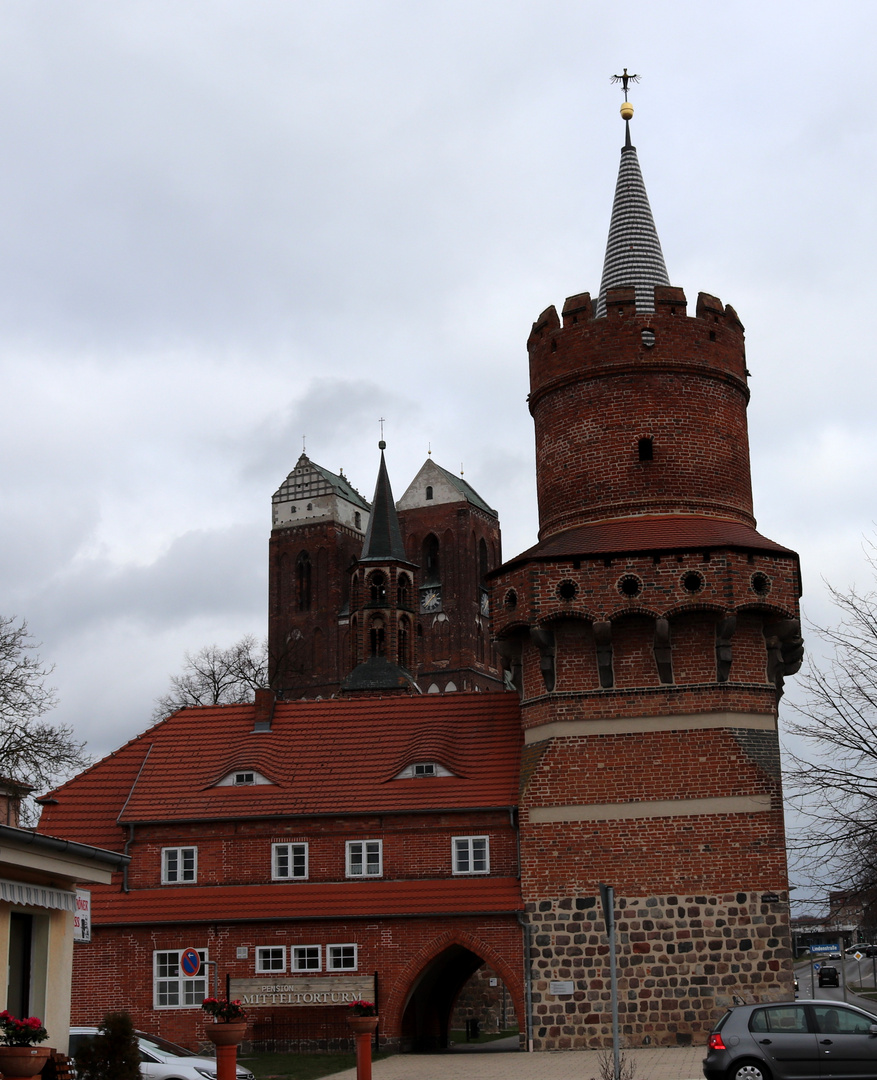 Der Vier Türme Blick in Prenzlau