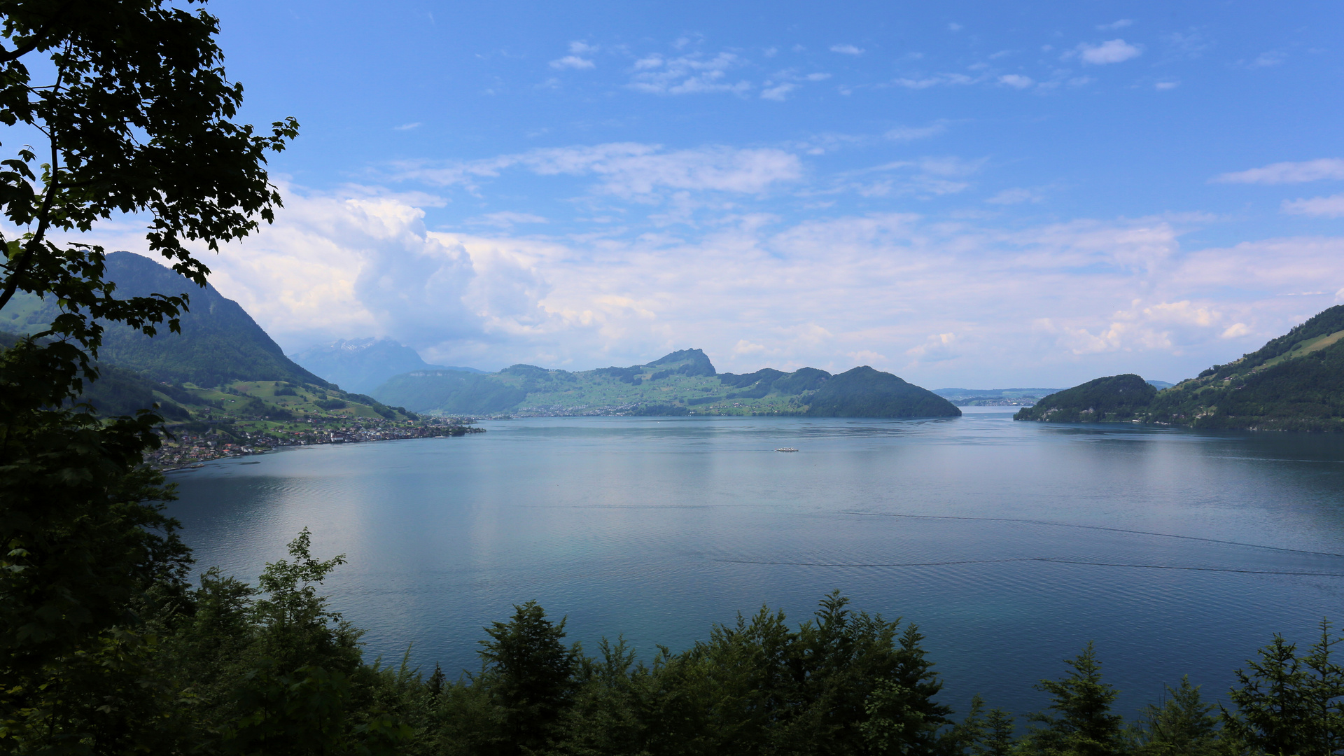 Der Vierwaldstättersee..