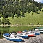 Der Vilsalpsee im Tannheimer-Tal................