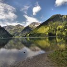 Der Vilsalpsee im Tannheimer-Tal.................