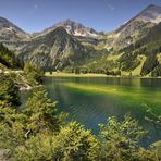 Der Vilsalpsee im Tannheimer-Tal........................