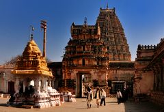 Der Virupaksha Tempel wird noch benutzt