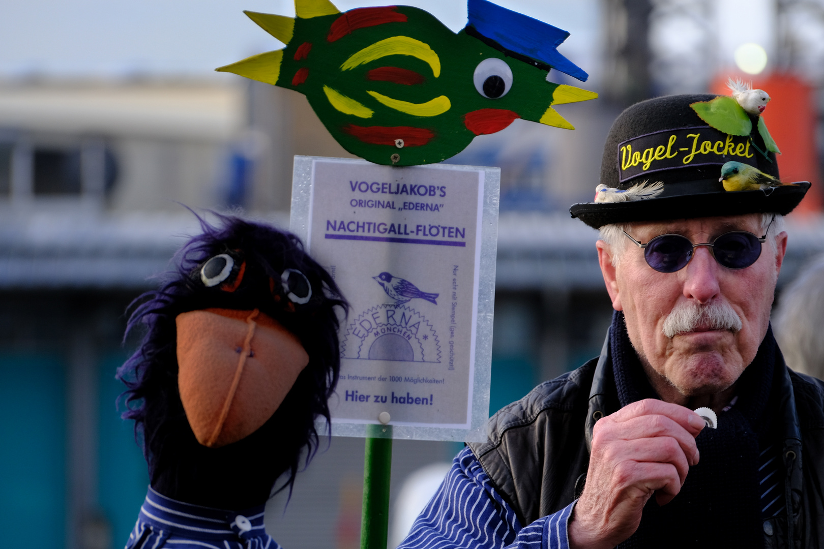 Der Vogel-Jockel vom Fischmarkt in Hamburg