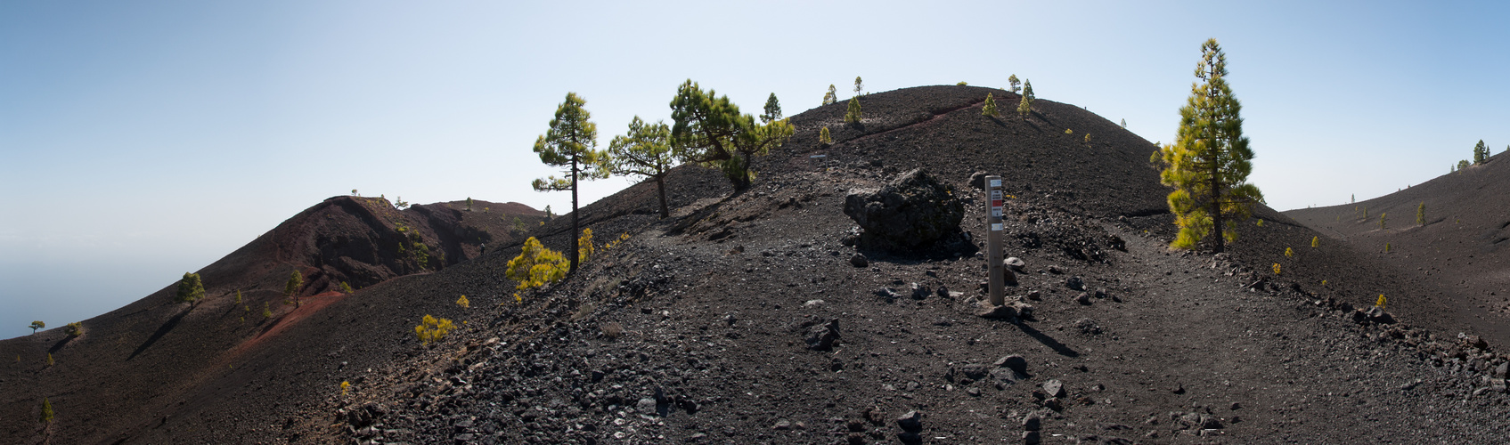 der Volcan de Martin auf La Palma