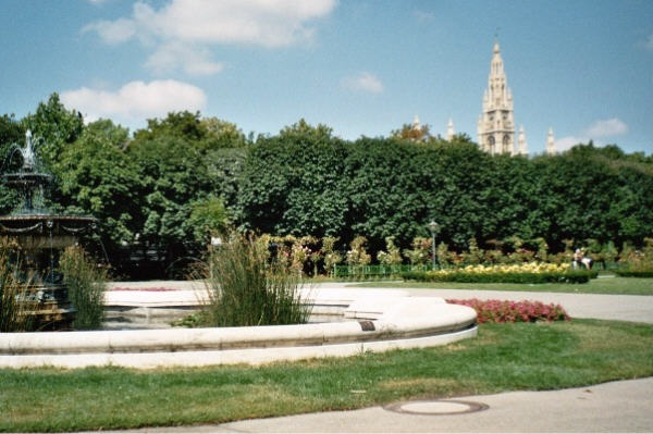 Der Volksgarten in Wien